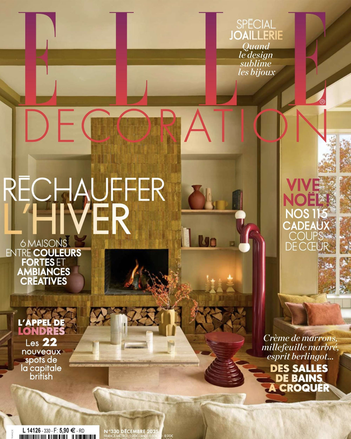 Presse Hisle Elle Decoration decembre 2025