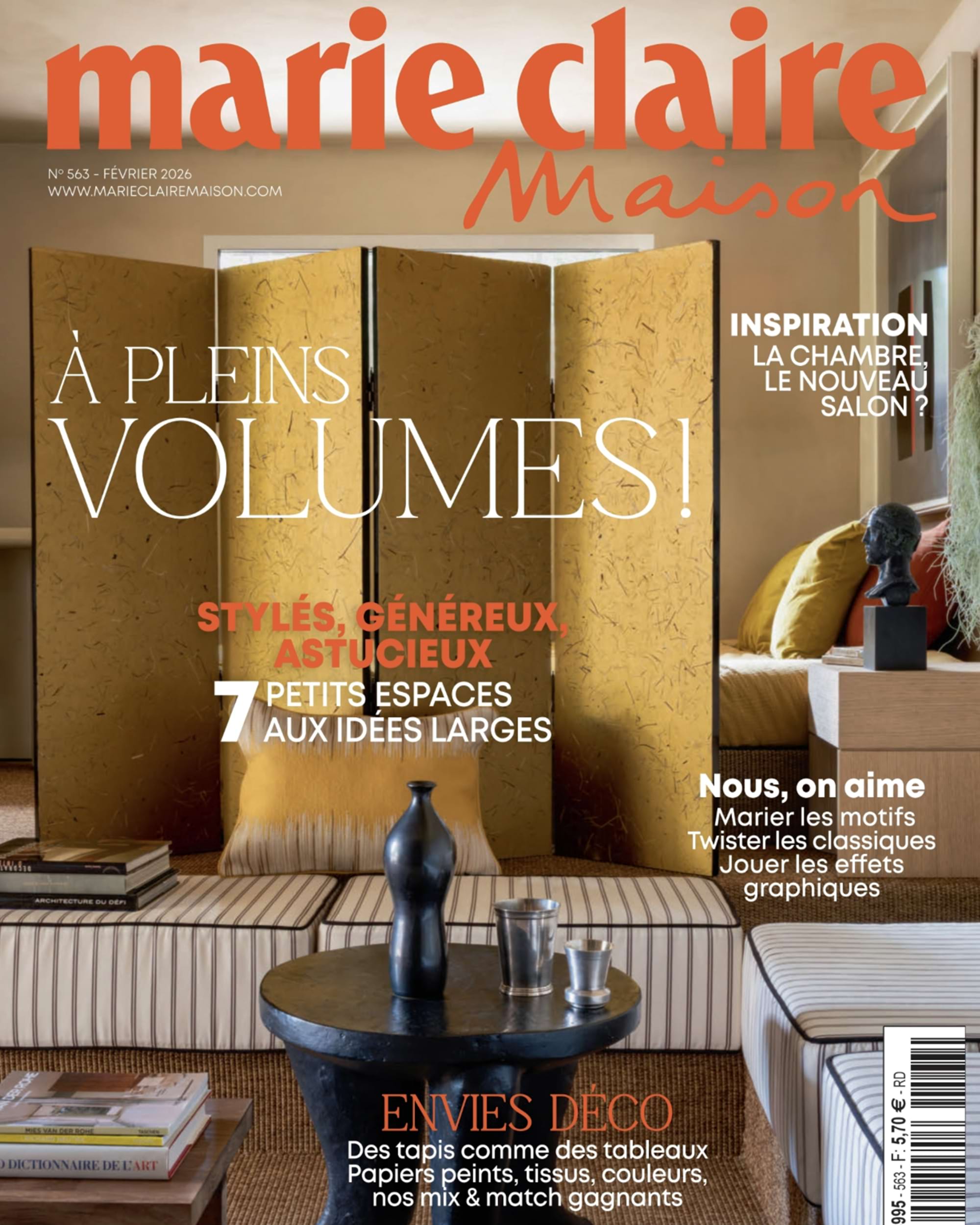 Presse Hisle Marie Claire Maison janvier 2026