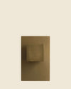 Carré Bronze wall lamp
