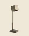 Carré Smoked Silver table lamp