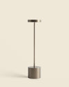 Luxciole Tall Smoked Silver