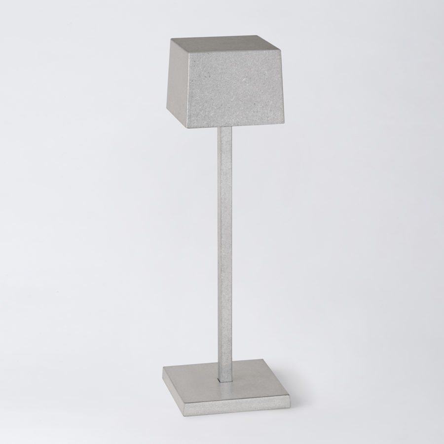 INSITU Natural Aluminum rechargeable cordless lamp